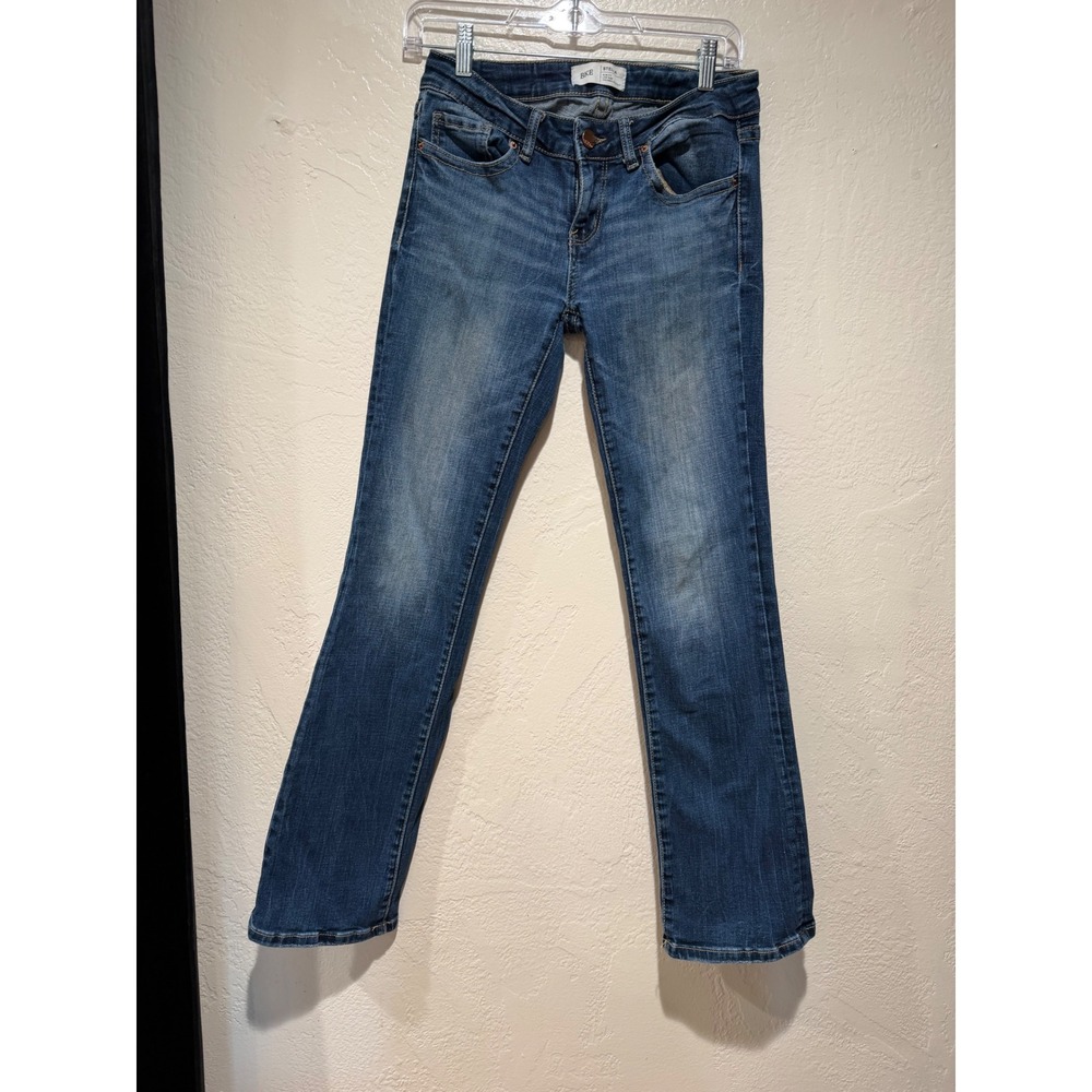 BKE Stella Slim Fit Low Rise Tailored Bootcut Jeans Medium Wash  Womens 28x301/2